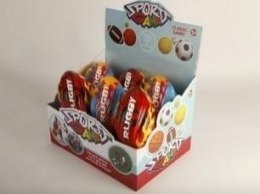 Piłeczka rugby 17x10cm mix