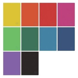 Zeszyt A5/80K kratka z marginesem Rainbow (5szt)