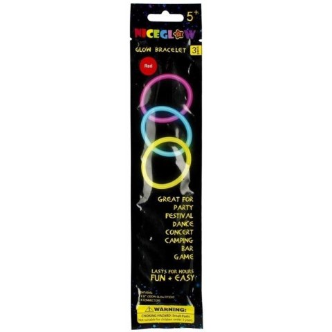 Bransoletka fluo 3szt
