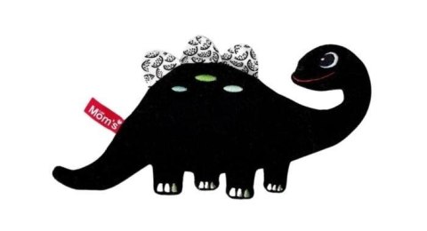 Dinozaur szeleszcząca szmatka kontrastowa