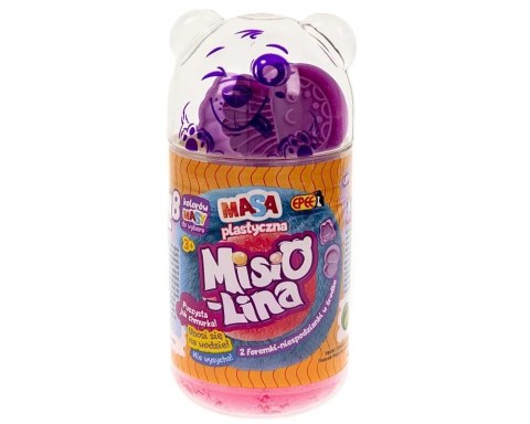 Misiolina masa plastyczna 2x50g + 2 foremki