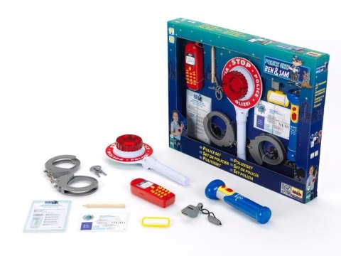 Zestaw policyjny z lizakiem 10el