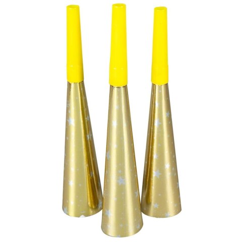 Trąbki Golden party 4szt