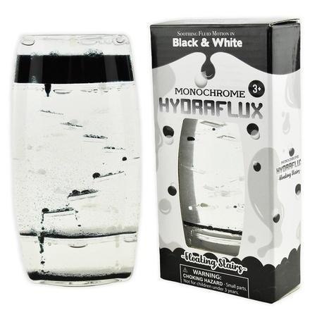 Timer sensoryczny biało czarna klepsydra żelowa