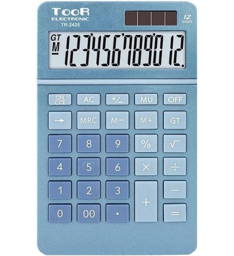 Kalkulator biurowy TR-2425 12-pozycyjny TOOR