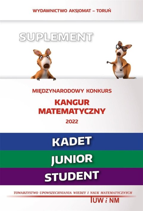 Mat. z wesołym kangurem Suplement 2022 Kadet