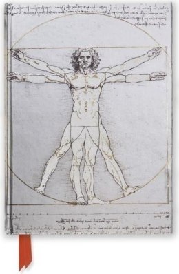 Notatnik A5 linia TW Człowiek witruwiański DaVinci