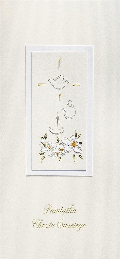 Karnet Chrzest DL CDL03 - Chrzcielnica