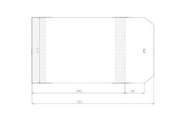 Okładka regulowana 275x470mm (50szt)