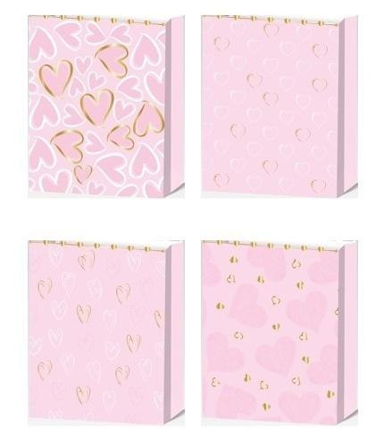 Torebka prezentowa L Serca mix