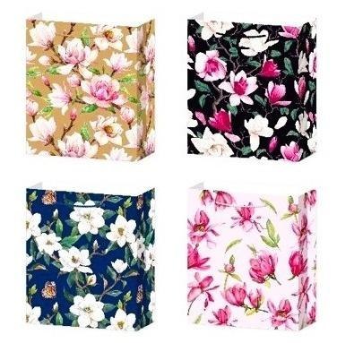 Torebka prezentowa L Kwiaty