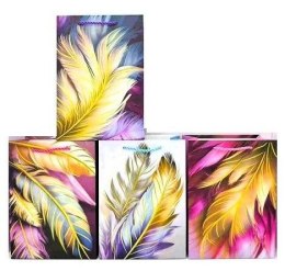 Torebka prezentowa S Pióra mix