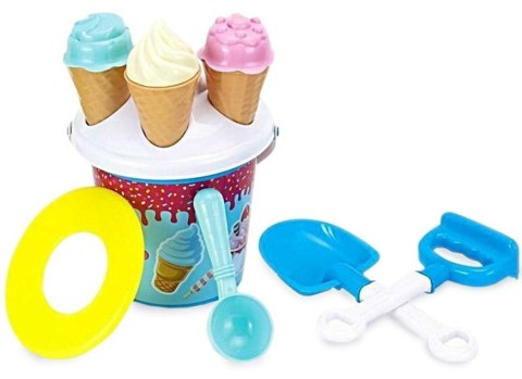 Zestaw do piasku niebieski