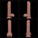 DILDO 8'' DUAL LAYERED SILICONE COCK 24-0517