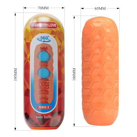 MASTURBATOR PRETTY LOVE TWIN KULKI 05-1711