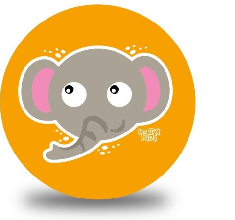 Piłka PVC Sportox Kids 230mm - Słonik