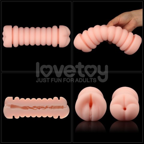 VIRGIN-SKIN BLOWOUT DOUBLE SIDE STROKER 24-0494