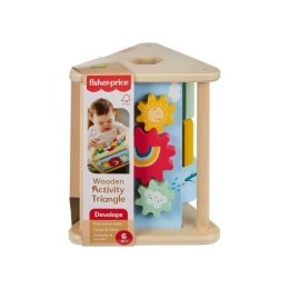 Fisher-Price. Drewniany trójkąt aktywizujący