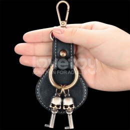 KAJDNAKI REBELLION HEAVY METAL HANDCUFFS (BRONZE) 24-0543