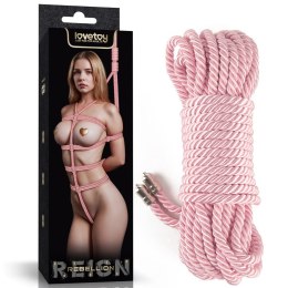 LINA DO KRĘPOWANIA REBELLION ROSE SILKY BONDAGE ROPE 24-0546