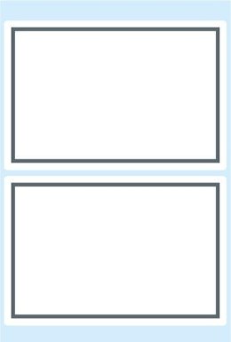 Naklejki szkolne białe 12szt