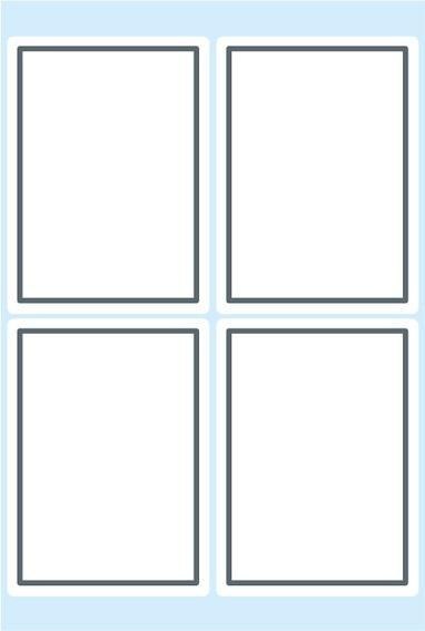 Naklejki szkolne białe 24szt