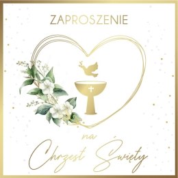 Zaproszenie Chrzest (5szt)