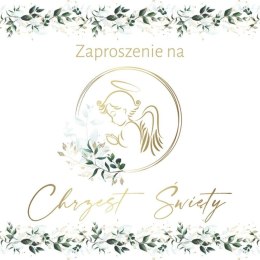 Zaproszenie Chrzest (5szt)