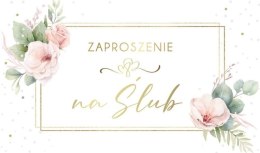 Zaproszenie Ślub (10szt)
