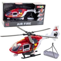 Helikopter straży pożarnej hak + nosze 1:14