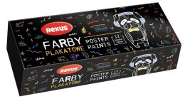 Farby plakatowe 20ml 12 kolorów