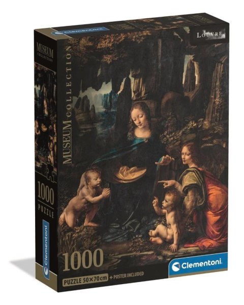 Puzzle 1000 Museum Leonardo The Virgin Of The Rock
