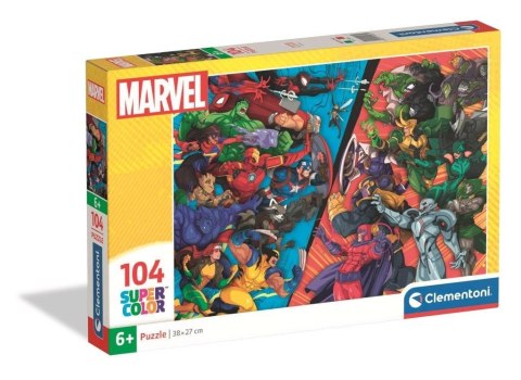 Puzzle 104 Super Kolor Marvel