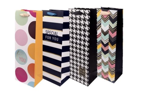 Torebka ozdobna butelka mix