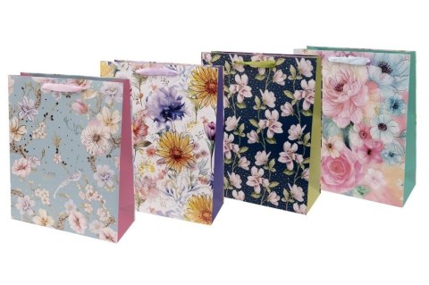 Torebka ozdobna mała Kwiaty mix