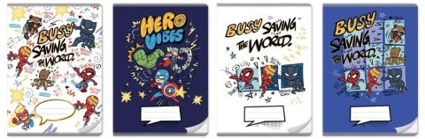 Zeszyt A5/16K kolor 3-linie Spider man (20szt)