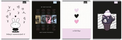 Zeszyt A5/60K kratka No name - dziewczynka (5szt)