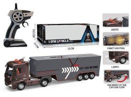 Ciężarówka kontenerem światło i dźwięk R/C