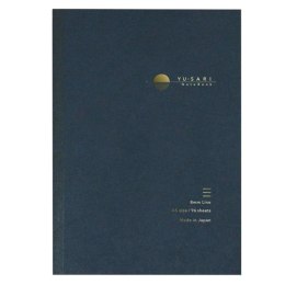 Notatnik A5 linie Yu-Sari 8mm czarny