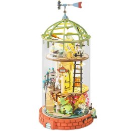 Składany Model LED w Akrylowej Tubie - Strych