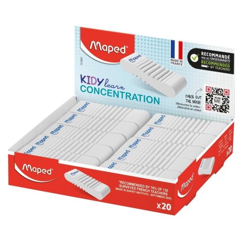 Gumka KidyLearn Concentration (20szt) MAPED