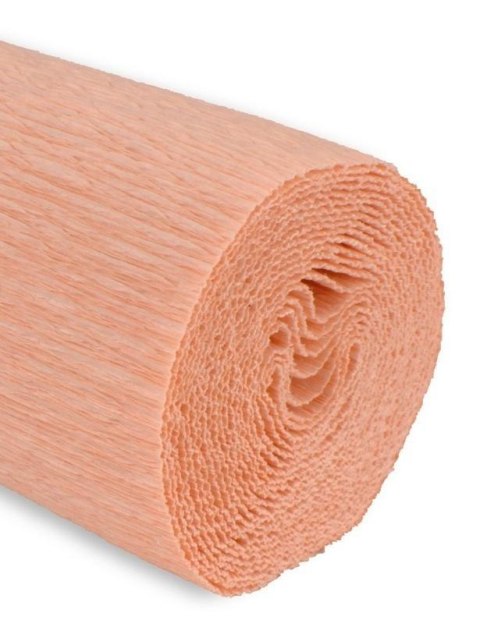 Krepina 50x250cm 180g brzoskwiniowa