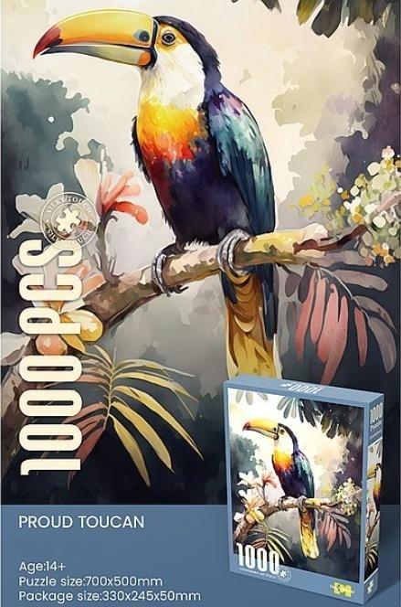 Puzzle 1000 tukan