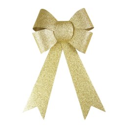 Kokarda brokatowa duża zlota