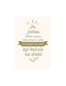 NT z infografikami A5 złote tł. Ja jestem chlebem