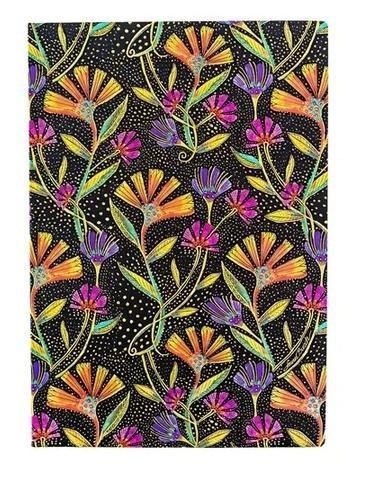 Notatnik kropka Wild Flowers midi flexi