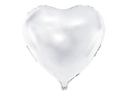Balon foliowy Serce 61cm biały