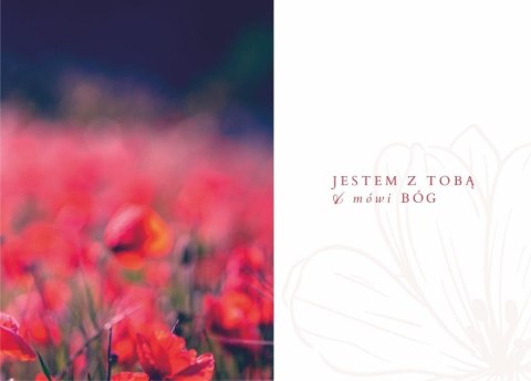 Karnet - Jestem z Tobą - maki