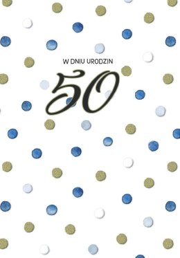 Kartka okolicznościowa Urodziny 50