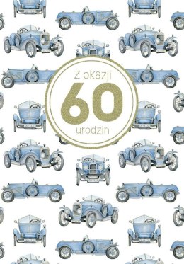 Kartka okolicznościowa Urodziny 60